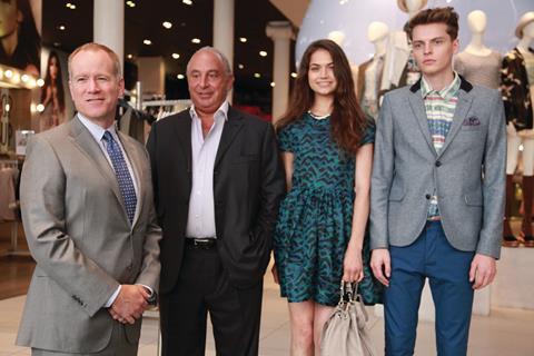 Announcing a concession deal with Nordstrom’s Pete Nordstrom